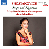 SHOSTAKOVICH, D.: Songs and Romances (Gritskova, Prinz)