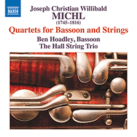MICHL, J.C.W.: Quartets Nos. 1-6 for Bassoon, 2 Violins and Cello (Hoadley, The Hall String Trio)