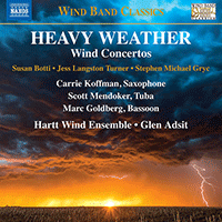 Wind Concertos - BOTTI, S. / TURNER, J.L. / GRYC, S.M. (Heavy Weather) (Koffman, Mendoker, M. Goldberg, Hartt Wind Ensemble, Adsit)