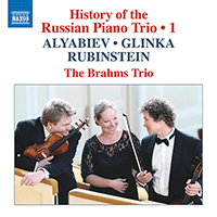 Piano Trios (Russian) - ALYABIEV, A. / GLINKA, M. / RUBINSTEIN, A. (The History of Russian Piano Trio, Vol. 1) (Brahms Trio)
