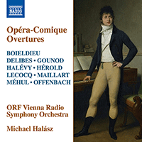 Opéra-Comique Overtures - BOIELDIEU, F.-A. / DELIBES, L. / GOUNOD, C.-F. / HALÉVY, F. / HÉROLD, F. / LECOCQ, C. (Vienna Radio Symphony, M. Halász)