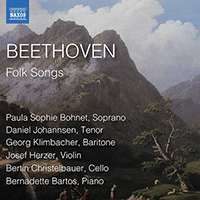 BEETHOVEN, L. van: Folk Songs (Bohnet, D. Johannsen, Klimbacher, Herzer, Christelbauer, B. Bartos)