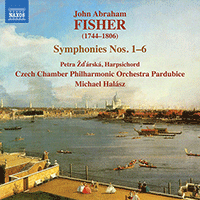 FISHER, J.A.: Symphonies Nos. 1-6 (Czech Chamber Philharmonic Orchestra, Pardubice, Halász)