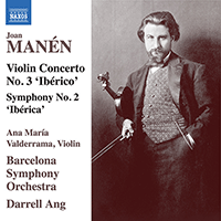 MANÉN, J.: Violin Concerto No. 3, 