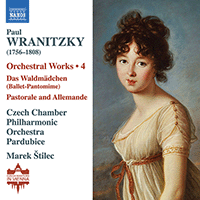 WRANITZKY, P.: Orchestral Works, Vol. 4 (Czech Chamber Philharmonic, Pardubice, Štilec)