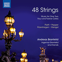 Cello and Cello Ensemble Music - PIATTI, A. / POPPER, D. / FITZENHAGEN, W. / KLENGEL, J. (48 Strings) (A. and I. Brantelid)