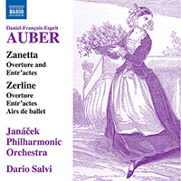 AUBER, D.-F.: Overtures, Vol. 5 - Zanetta / Zerline (Janácek Philharmonic, Salvi)