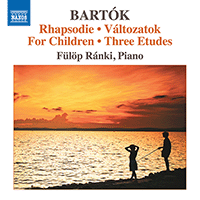 BARTÓK, B.: Piano Music, Vol. 8 - Rhapsody / Variations / For Children (original version) / 3 Studies (Ránki)