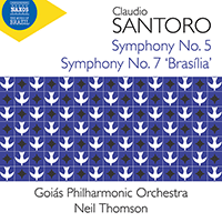 SANTORO, C.: Symphonies (Complete), Vol. 1 - Nos. 5 and 7 (Goiás Philharmonic, N. Thomson)