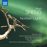 SHENG, Bright: Northern Lights / Melodies of a Flute / 4 Movements for Piano Trio (Dan Zhu, J. Schwarz, Trey Lee, Bright Sheng)