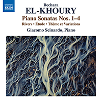 EL-KHOURY, B.: Piano Sonatas 1-4 / Rivers / Étude / Thème et variations (Scinardo)