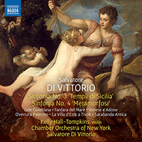 DI VITTORIO, S.: Sinfonias Nos. 3 and 4 / Ode Corelliana / Fanfara del Mare / Venere e Adone (Chamber Orchestra of New York, Di Vittorio)