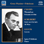 CHOPIN: Mazurkas (Friedman) (1928-1930)