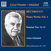 BEETHOVEN: Piano Sonatas Nos. 11-13 (Schnabel) (1932-1934)