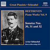 BEETHOVEN: Piano Sonatas Nos. 30-32 (Schnabel) (1932)