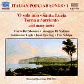 Italian Popular Songs, Vol. 1 (1930-1950)