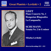 LEVITSKI, Mischa: Complete Recordings, Vol. 2 (1927-1933)