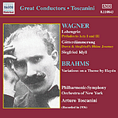 WAGNER: Lohengrin / Götterdämmerung / Siegfried Idyll (Toscanini) (1936)