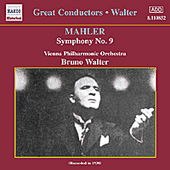 MAHLER: Symphony No. 9 (Walter) (1938)