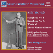 BEETHOVEN: Symphonies Nos. 5 and 6 (Weingartner) (1927, 1932)