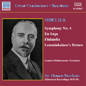 SIBELIUS: Symphony No. 4 / En Saga (Beecham) (1935-1939)