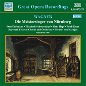 WAGNER, R.: Meistersinger von Nürnberg (Die) (Karajan) (1951)