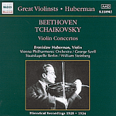 TCHAIKOVSKY / BEETHOVEN: Violin Concertos (Huberman) (1928, 1934)