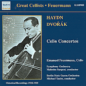 HAYDN / DVORAK: Cello Concertos (Feuermann) (1928-1935)