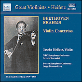 BEETHOVEN / BRAHMS: Violin Concertos (Heifetz) (1939-1940)