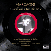 MASCAGNI: Cavalleria rusticana (Callas, di Stefano, Serafin) (1953)