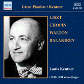 BALAKIREV: Piano Sonata / LISZT: Apres une lecture du Dante (Kentner) (1938-1951)