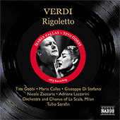 VERDI: Rigoletto (Callas, Di Stefano, Gobbi / La Scala) (1955)
