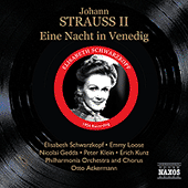 STRAUSS II, J.: Nacht in Venedig (Eine) (Schwarzkopf, Gedda) (1954)