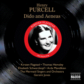 PURCELL: Dido and Aeneas (Flagstad, Schwarzkopf, Hemsley) (1952)