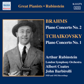 BRAHMS: Piano Concerto No. 2 / TCHAIKOVSKY: Piano Concerto No. 1 (Rubinstein) (1929, 1932)