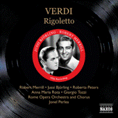 VERDI: Rigoletto (Bjorling, R. Peters, Merrill) (1956)