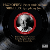 PROKOFIEV: Peter and the Wolf / SIBELIUS: Symphony No. 2 (Koussevitzky) (1950)