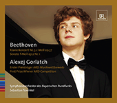 BEETHOVEN, L. van: Piano Concerto No. 3 / Piano Sonata No. 1 (Gorlatch, Bavarian Radio Symphony, Tewinkel)