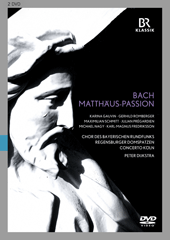 BACH, J.S.: St. Matthew Passion (Dijkstra) (NTSC)