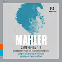 MAHLER, G.: Symphonies Nos. 1-9 (Bavarian Radio Symphony, Colin Davis, Harding, Haitink, Jansons, Nézet-Séguin) (11-CD Box Set)