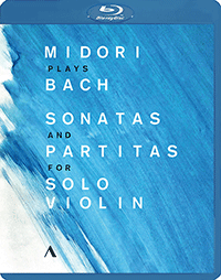 BACH, J.S.: Sonatas and Partitas for Solo Violin, BWV 1001-1006 (Midori Plays Bach) (Blu-ray, Full-HD)