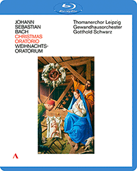 BACH, J.S.: Christmas Oratorio (Leipzig St. Thomas Choir, Leipzig Gewandhaus Orchestra, Gotthold Schwarz) (Blu-ray, Full-HD)