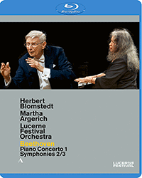 Beethoven: Piano Cto./Sym. (BD) Argerich/Blomstedt/Lucerne FO