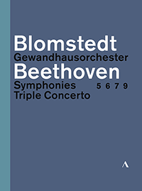 BEETHOVEN, L. van: Symphonies Nos. 5, 6, 7, 9 / Triple Concerto (Leipzig Gewandhaus Orchestra, Blomstedt) (3-DVD Box Set) (NTSC)