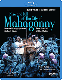 WEILL, K.: Aufstieg und Fall der Stadt Mahagonny [Opera] (Sung in English) (Teatro Real, 2010) (Blu-ray, Full-HD)