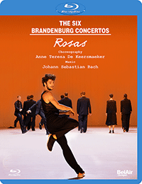 DE KEERSMAEKER, A.T.: Six Brandenburg Concertos (The) [Ballet] (after J.S. Bach) (Rosas, 2019) (Blu-ray, HD)