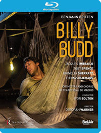 BRITTEN, B.: Billy Budd [Opera] (Teatro Real, 2017) (Blu-ray, Full-HD)