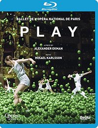 KARLSSON, M.: Play [Ballet] (Paris Opera Ballet, 2017) (Blu-ray, Full-HD)