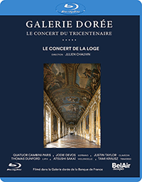 GALERIE DORÉE - The 300th Anniversary Concert (Devos, Le Concert de la Loge, Chauvin) (Blu-ray, Full-HD)