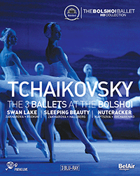 TCHAIKOVSKY, P.I.: Swan Lake / The Sleeping Beauty / The Nutcracker (Bolshoi Ballet, 2010-2015) (3-Blu-ray Disc Box Set, Full-HD)